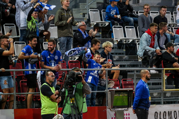 FOTOGALERIE: Sigma si doma poradila s Opavou, góly padaly v druhé půli