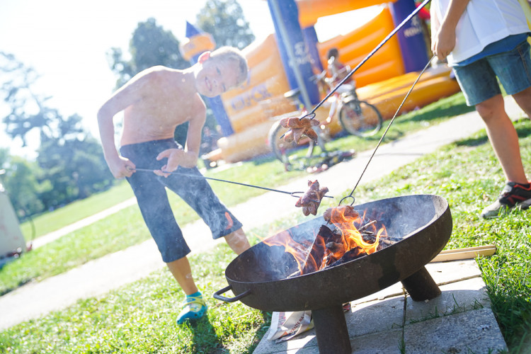 FOTO: Sportovní odpoledne pro (pra)rodiče s dětmi