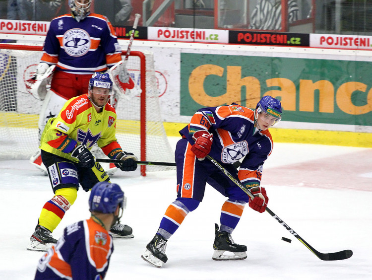 Radim Šalda vyhazuje kotouč z obranného pásma Litoměřic