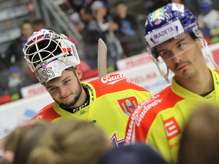 Žiga Pavlin s Milanem Kloučkem