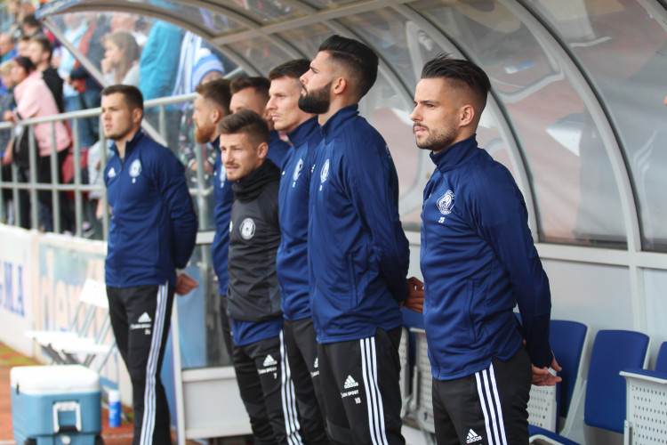 FOTOGALERIE: Sigma nevyužila oslabení Slovácka, které dohrávalo v deseti, remizovala 2:2