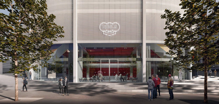 Vítězný návrh Horácké multifukční arény v Jihlavě