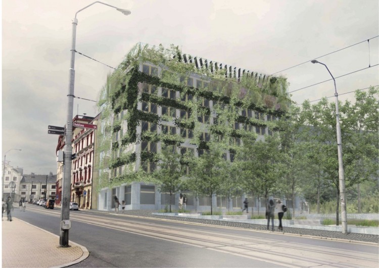 Soutěžní návrhy na opravy fasády uranu