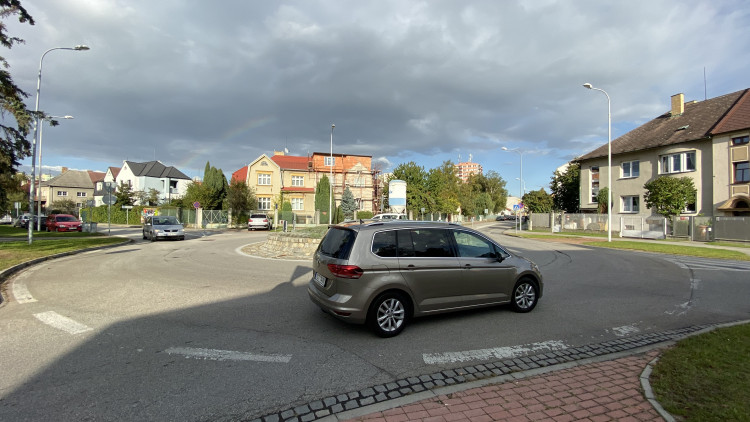 Kruhové objezdy ve městě