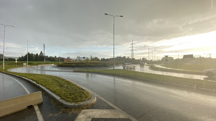 Kruhové objezdy ve městě