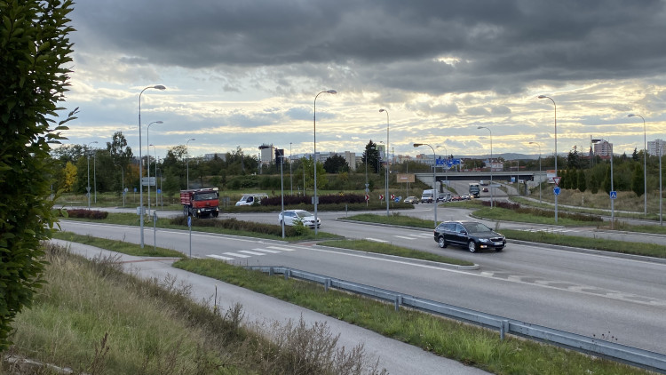 Kruhové objezdy ve městě