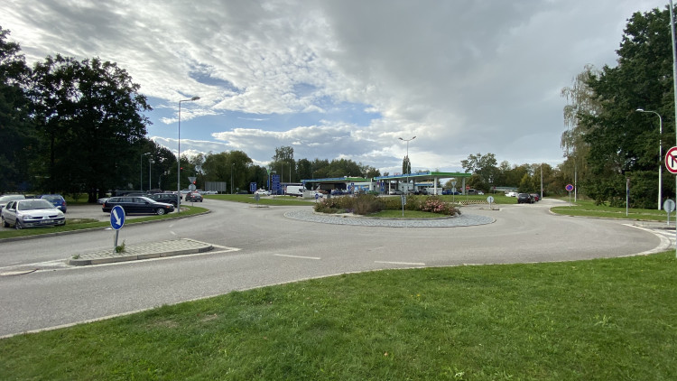 Kruhové objezdy ve městě