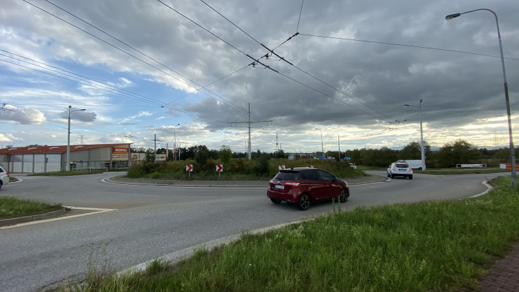 Kruhové objezdy ve městě