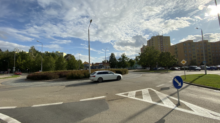 Kruhové objezdy ve městě