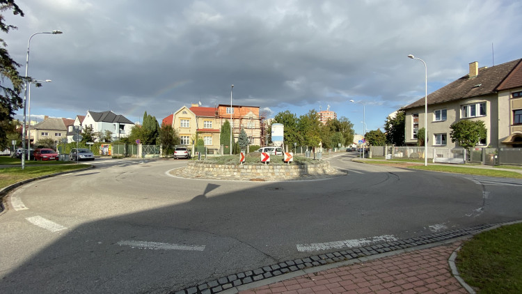 Kruhové objezdy ve městě