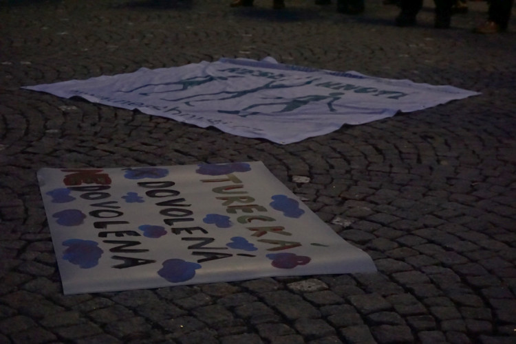 V Brně se demonstrovalo proti podpoře turecké ofenzívy v severní Sýrii