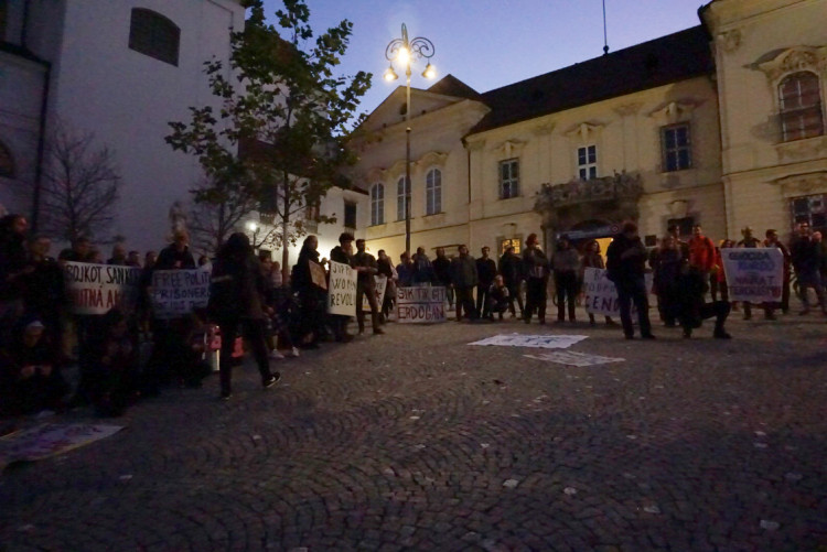 V Brně se demonstrovalo proti podpoře turecké ofenzívy v severní Sýrii