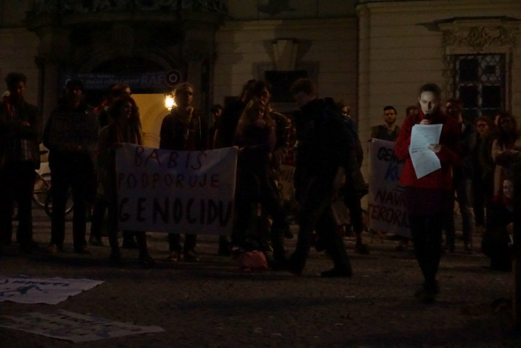 V Brně se demonstrovalo proti podpoře turecké ofenzívy v severní Sýrii