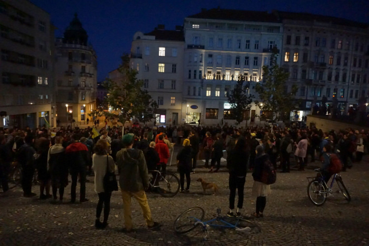 V Brně se demonstrovalo proti podpoře turecké ofenzívy v severní Sýrii
