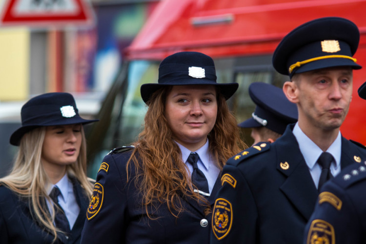 V Liberci oslavili hasiči 110 své základny