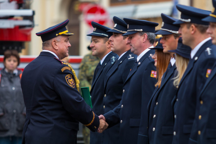 V Liberci oslavili hasiči 110 své základny