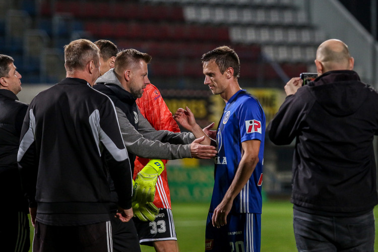 FOTOGALERIE: Sigma doma poprvé prohrála. Hanáky porazili ligoví nováčci z Českých Budějovic