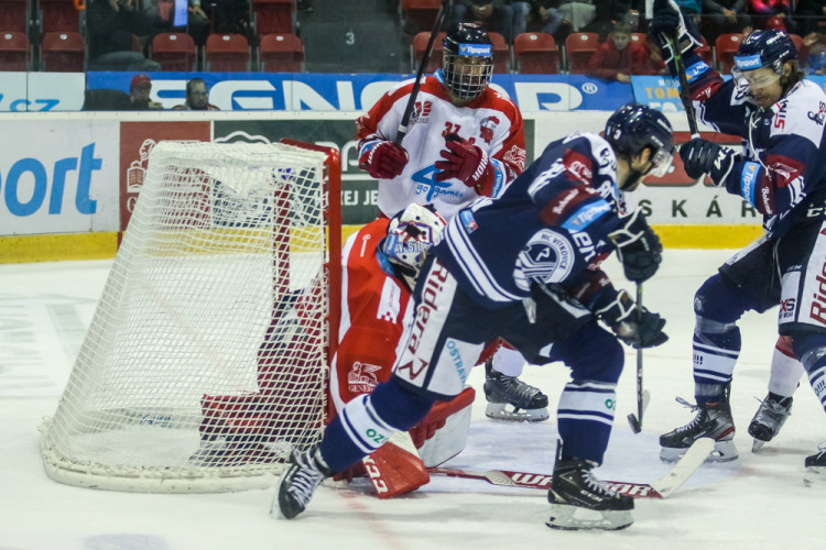 FOTOGALERIE: Kohouti opět prohráli. S Vítkovicemi vedli, nakonec padli v prodloužení