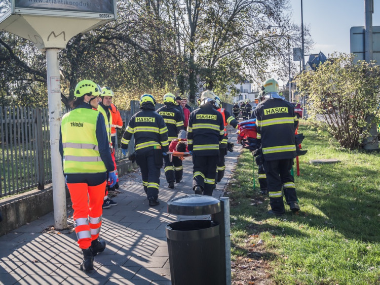 FOTOGALERIE: Podívejte se na fotky z velkého cvičení záchranných složek v Olomouci