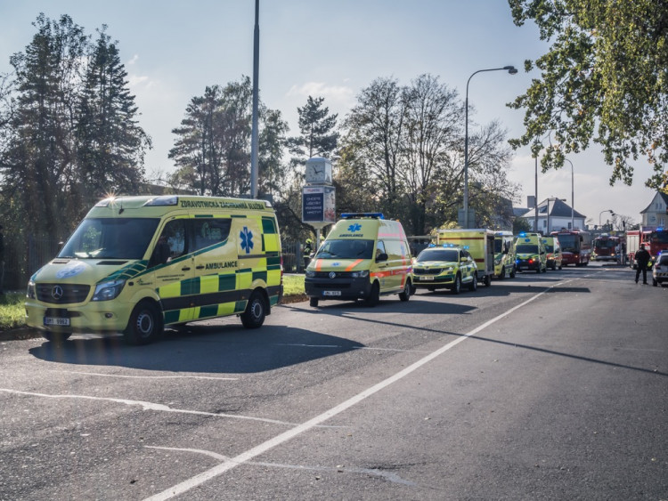 FOTOGALERIE: Podívejte se na fotky z velkého cvičení záchranných složek v Olomouci