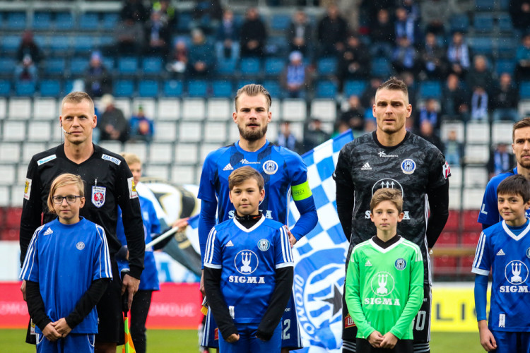 FOTOGALERIE: Mladá Boleslav v Olomouci srovnala během jedné minuty na 2:2