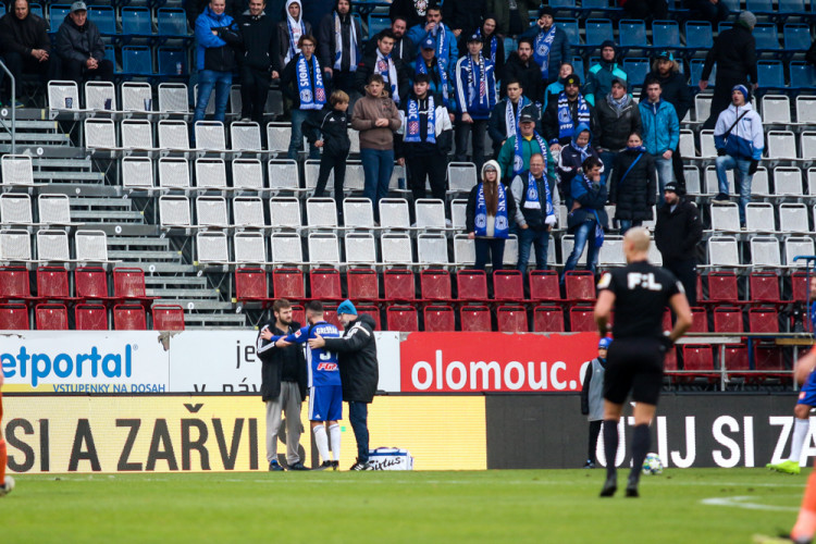 FOTOGALERIE: Mladá Boleslav v Olomouci srovnala během jedné minuty na 2:2