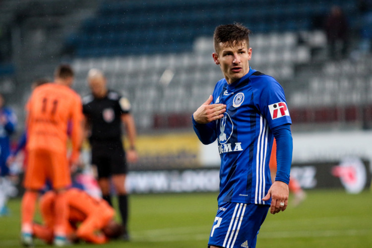 FOTOGALERIE: Mladá Boleslav v Olomouci srovnala během jedné minuty na 2:2
