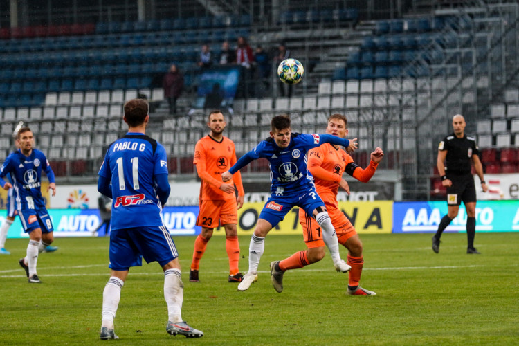 FOTOGALERIE: Mladá Boleslav v Olomouci srovnala během jedné minuty na 2:2