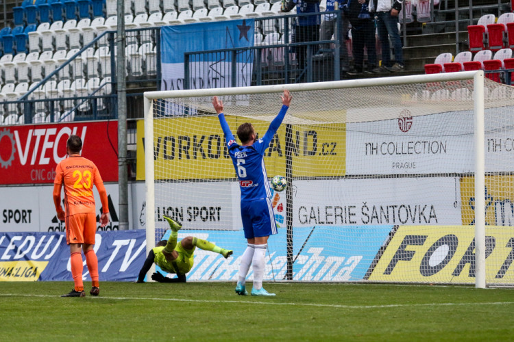 FOTOGALERIE: Mladá Boleslav v Olomouci srovnala během jedné minuty na 2:2