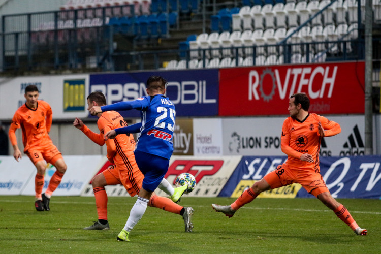 FOTOGALERIE: Mladá Boleslav v Olomouci srovnala během jedné minuty na 2:2