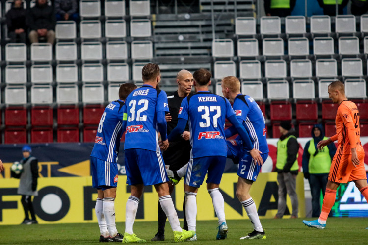 FOTOGALERIE: Mladá Boleslav v Olomouci srovnala během jedné minuty na 2:2