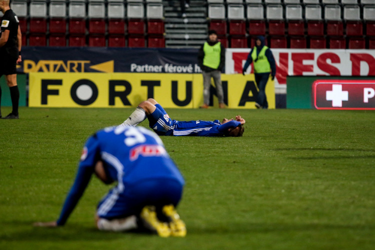 FOTOGALERIE: Mladá Boleslav v Olomouci srovnala během jedné minuty na 2:2