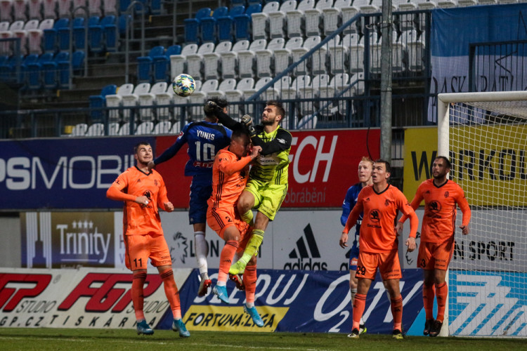FOTOGALERIE: Mladá Boleslav v Olomouci srovnala během jedné minuty na 2:2