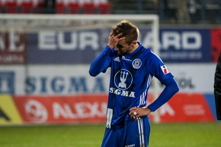 FOTOGALERIE: Mladá Boleslav v Olomouci srovnala během jedné minuty na 2:2