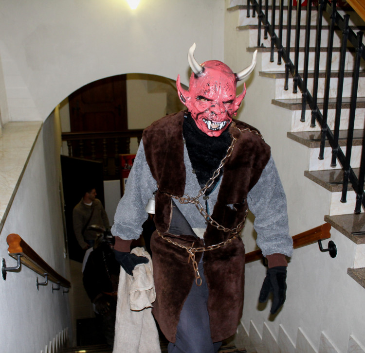 Čerti na jihlavské radnici