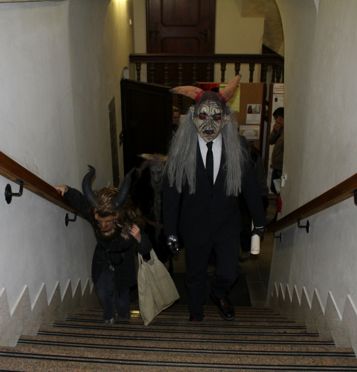 Čerti na jihlavské radnici