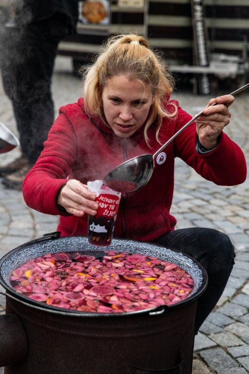 Jihlavou projel svatý Martin