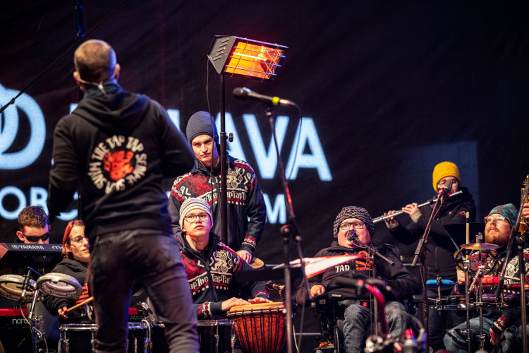 Jihlavou projel svatý Martin