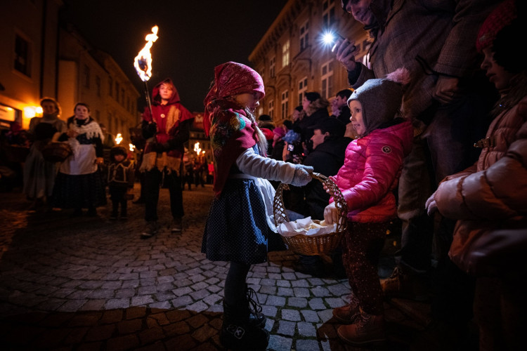 Jihlavou projel svatý Martin