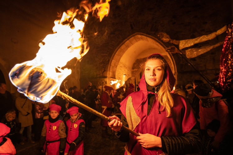 Jihlavou projel svatý Martin