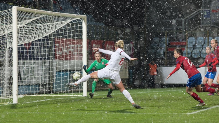 Fotbalistky podlehly v přípravě Angličankám.