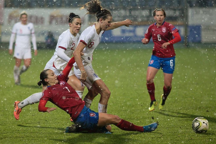 Fotbalistky podlehly v přípravě Angličankám.
