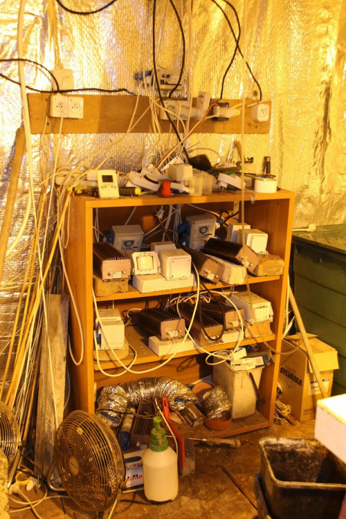 Pěstírna marihuany na Blanensku