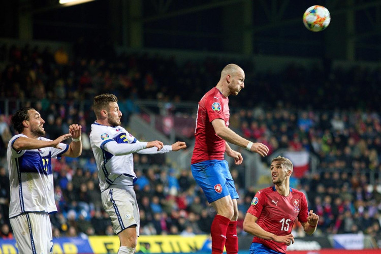 Česká reprezentace porazila Kosovo.