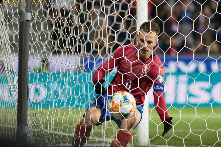 Česká reprezentace porazila Kosovo.