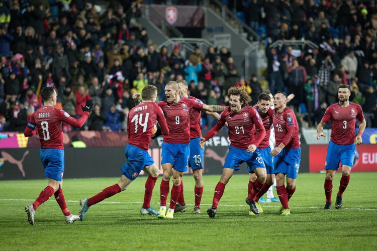 Česká reprezentace porazila Kosovo.