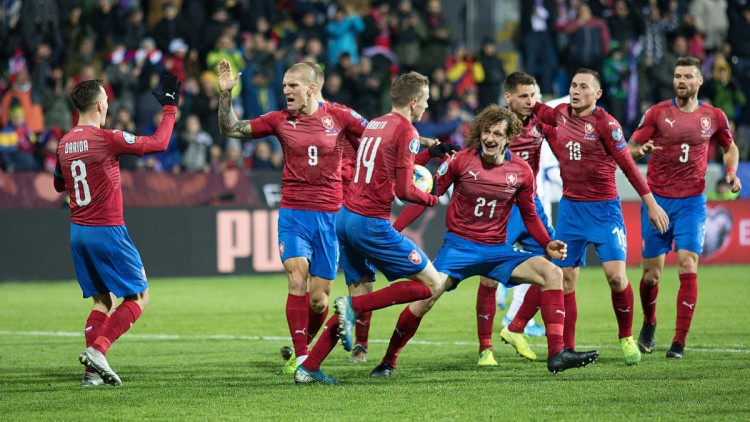  Česká reprezentace porazila Kosovo.