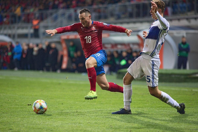  Česká reprezentace porazila Kosovo.