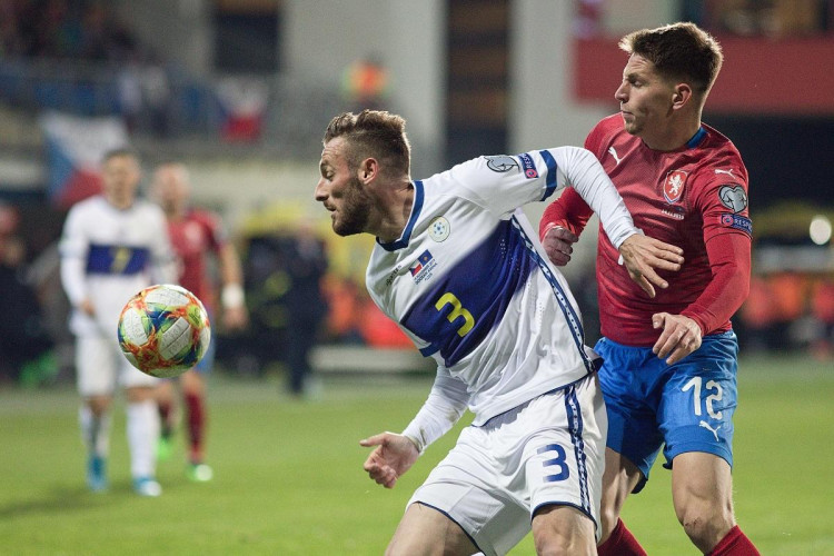  Česká reprezentace porazila Kosovo.