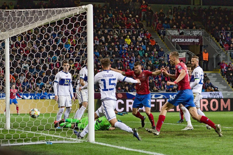  Česká reprezentace porazila Kosovo.